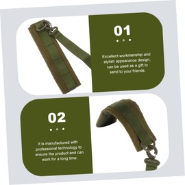 jojofuny Protector Wear-Resistant Earphone Cover Hanging Buckle Sweat-Absorbing Mesh Design Easy Installation for Outdoor Use