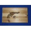 Cast Iron Revolver for Large Western Cowboy Frame Accents, 4