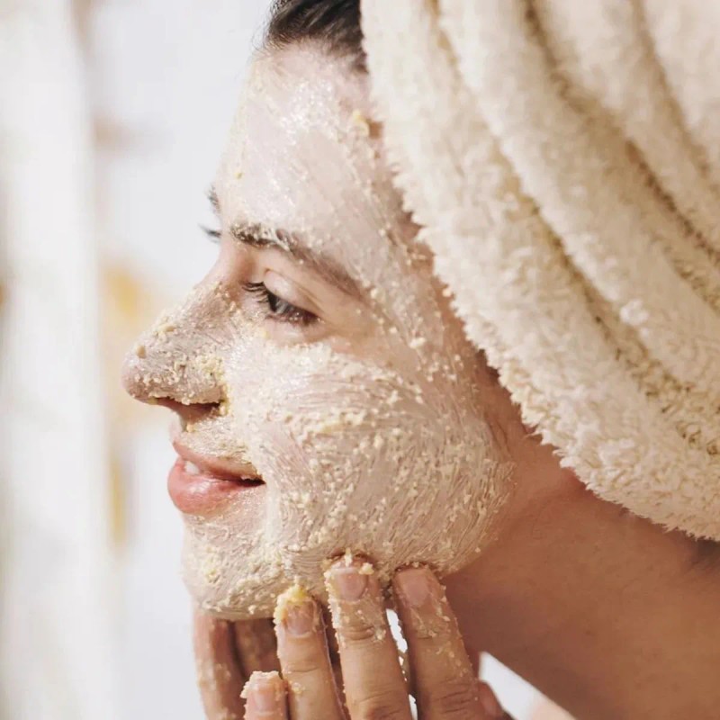 Gel Exfoliante de Arroz 200 ml Limpieza Profunda y Aclarante