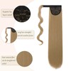 Dcbaboo Ponytail Hairpiece Braid Extensions Straight Long 55 cm Wrapped
