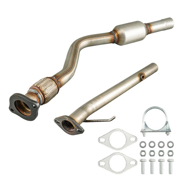 PHILTOP Stainless Steel Catalytic Converter Kit Compatible with Buick Pontiac,