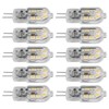 10Pcs Bi Pin Bulbs 12LED 1.2W G4 LED Bulb for