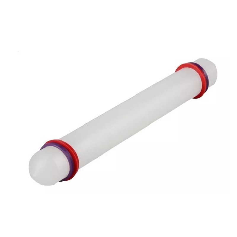SARO STORE Rodillo Para Fondant Con Ligas Niveladoras
