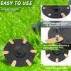 Dwafill Robot Lawnmower Blade Plate + 6 Blades, Compatible with