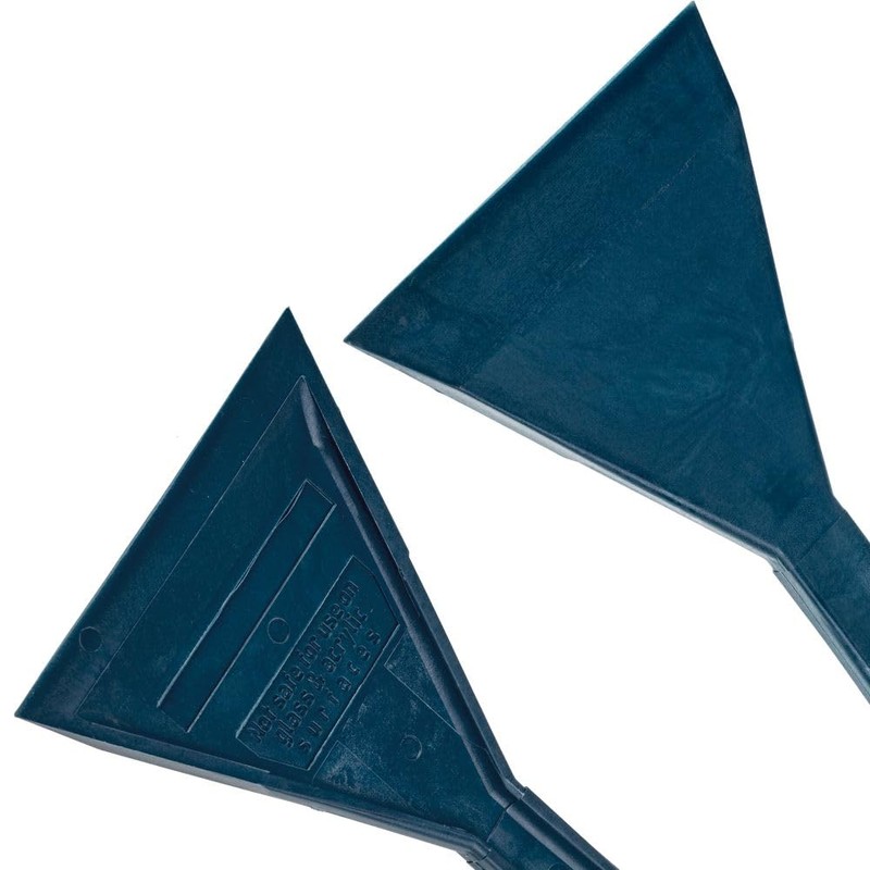 Bojo Tools - 3-1/2" Wide Plastic Scraper Tool scraping -