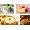 2 Piece Manual Potato Masher Plastic Pestle and Potato Peeler