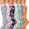 6 Pack Compression Socks Women and Men Circulation - Graduated