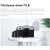 7artisans 4mm F2.8 APS-C Format Circular Fisheye Lens, Ultra Wide