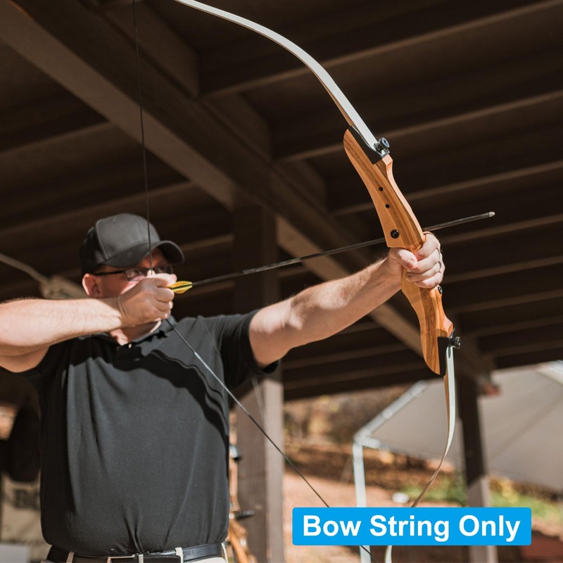 PATIKIL Bow String Replacement,12 Strands Recurve Bowstring for AMO 69"