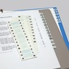 Redi-Tag, RTG31000, Permanent Stick Write-On Index Tabs, 104 / Pack