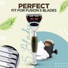 Haryali London Fusion 5 Razor for Men, Women’s Razor, Face