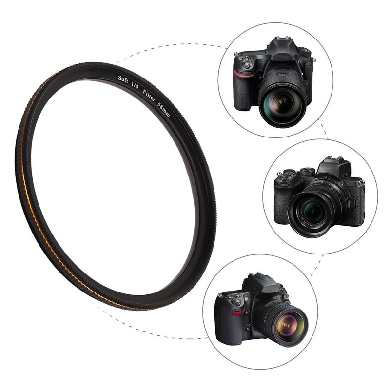 Soft Diffusion 1/4 Filter Mist Dreamy Cinematic Effect Filter Matte