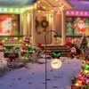 Linterna de muñeco de nieve de Navidad con gancho (7002A)