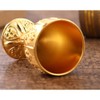 2Pcs Golden Goblet, Chalice Goblet Cups.Unbreakable Goblets European High Grade
