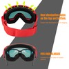 Queshark Ski Goggles, Ski Goggles with Double Spherical Lens, UV400