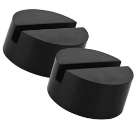 NEBYWOLD Upgrade Jack Pad Medium Size Adapter Universal Rubber Protector Slotted Frame Rail Protector Floor Jack Disk Rubber Pad Vehicle Repair Tool for Car Lift