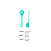 Patchke Disposable Measuring Spoons, Fits in Jar, Good for Formula,