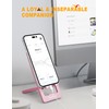 Aoviho Ultra - Thin Portable Phone Stand: Foldable & Space