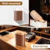 AFOROEOA Coffee Cup Sleeve Holder Holds Up To 75 Sleeves
