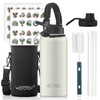 WATERSY Insulated Stainless Steel Water Bottle, 32 oz Vacuum Insulated