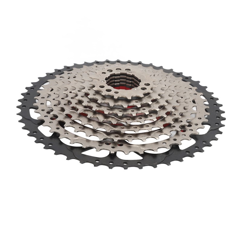 10 Speed Cassette Flywheel Aluminum Alloy 12‑50T Hollow Design Silent