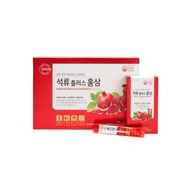 설선물 석류플러스홍삼 10g x 30포, 10g, 30개 Seol Gift Pomegranate Plus Red Ginseng 10g x 30 Packs
