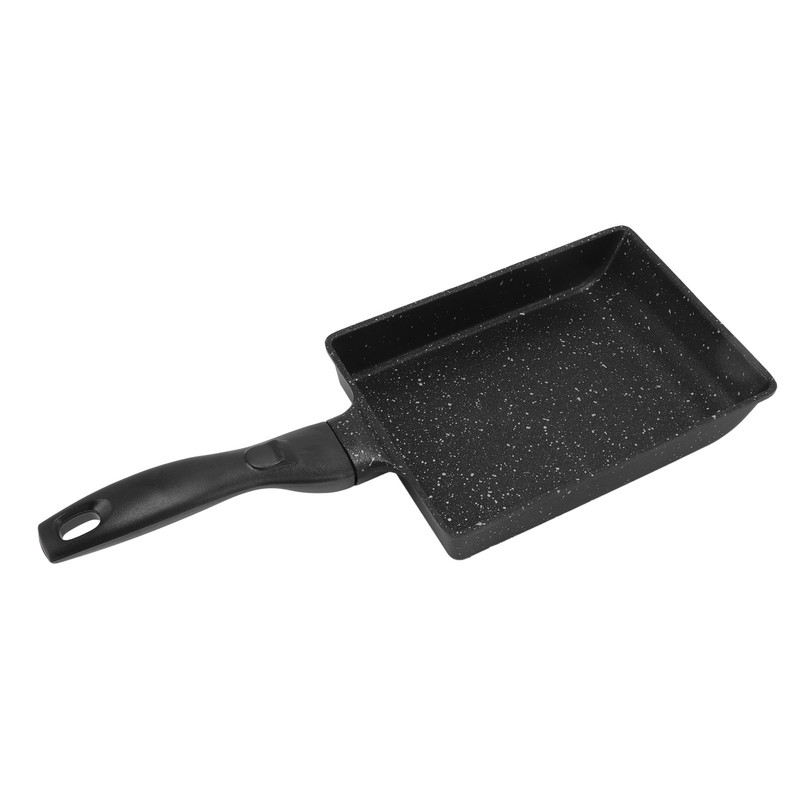 Rectangular Frying Pan Thickened Aluminum Alloy Nonstick Coating Cooking Pan