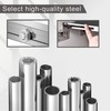 Stainless Steel Undermount Sink Brackets Upgrade Horizontal Sink Support,27"-39" Adjustable