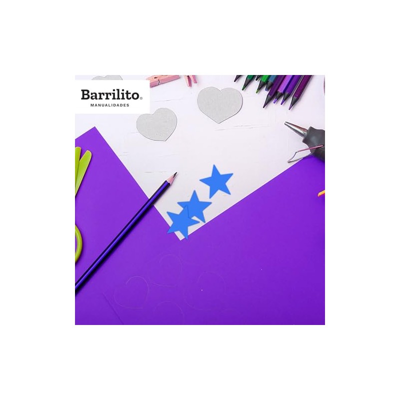 Barrilito Perforadora Estrella Plástico 2.5 cm PF019