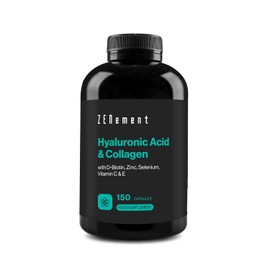 Hyaluronic Acid & Collagen - with Biotin, Zinc & Selenium - 150 Capsules