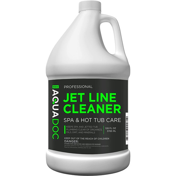 Spa Jet Cleaner for Hot Tub - Spa Jet Line Cleaner for Hot Tubs & Jetted Tub Cleaner to Keep Your Jets Clean - Fast Acting Spa Flush for Hot Tub (Jet Line Cleaner - 1 Gallon)