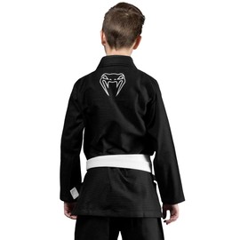 Venum Contender BJJ Gi (Free White Belt Included) (for Kids)-Black - C00