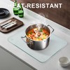 KimiDitt Tempered Glass Cutting Board, 12x16" Glass Cutting Board for