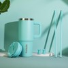 BJPKPK 30 oz Tumbler With Handle Insulated Tumblers With Lid