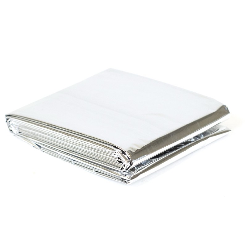 PrimaCare CB-6831-CS Emergency Rescue Heat Preservation Blanket, Waterproof, 82" x