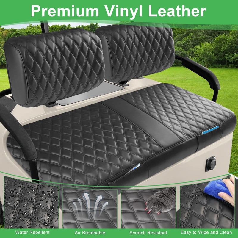 Cartalia Golf Cart Front Seat Cover for Yamaha G2 G8