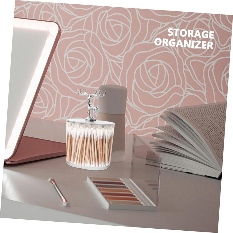 WOONEKY Storage Cases Guest Room Essentials Plastic Storage Box Lid