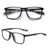 Hubeye TR90 Sports Anti Blue Glasses for Men and Women