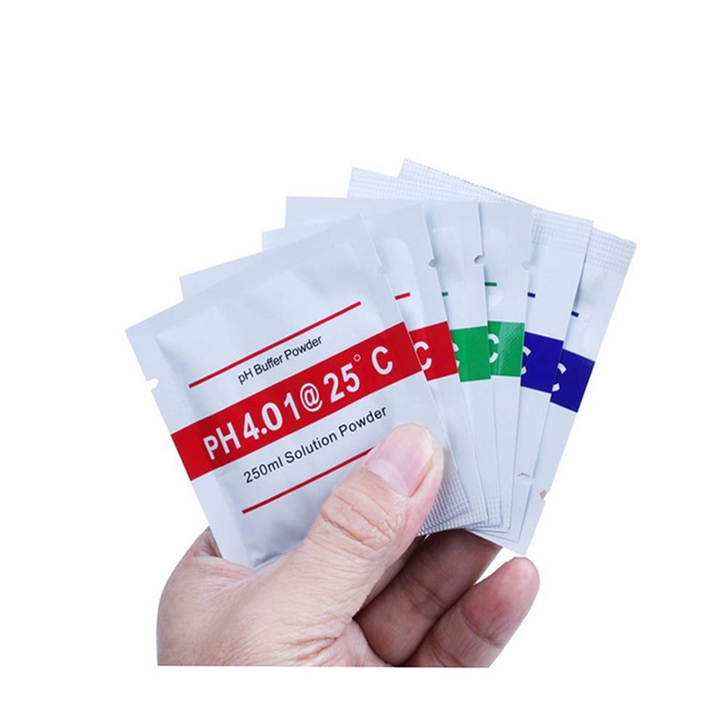 DuvinDD 15pcs pH Meter Buffer Solution Powder 6.86/4.01/9.18 for Precise