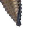 Spiral Step Drill Bit 10 Size Dark Yellow High Speed