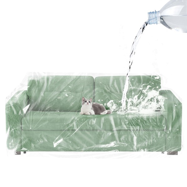 JAMHEXOU 2 x 2 x 3 m sofa cover durable