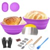 Sourdough Bread Starter Kit, Bread Proofing Basket 2-Pcs Set 9