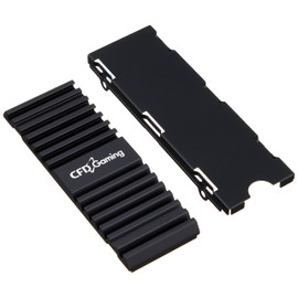 C.F. Day M.2 Heatsink Slim Type Double Sided High Cooling Design with Thermal Pad M.2 2280 SSD CFD Gaming HSN-TITAN