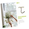 CIYODO 5pcs Multiuse Iron Ceiling Hooks Sturdy Household Ceiling Hooks