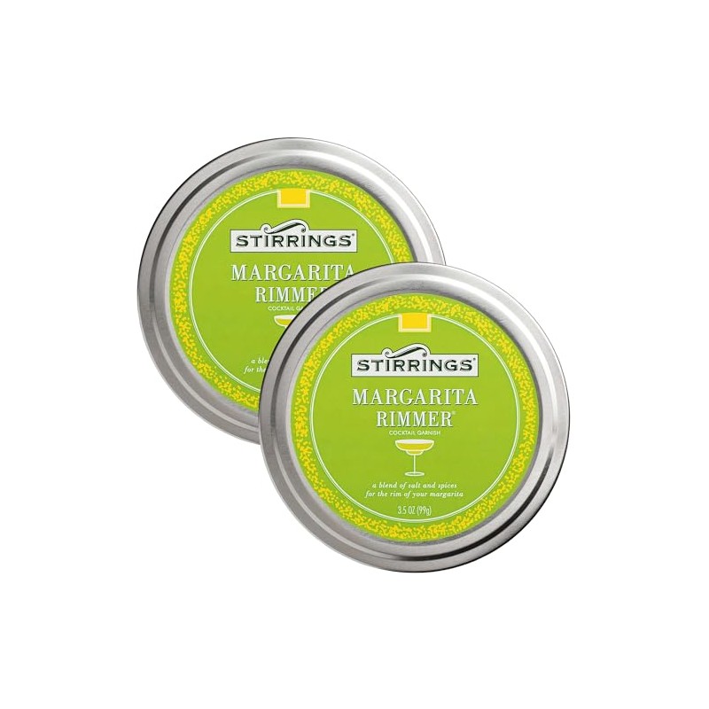 Stirrings 2 Pack Margarita Cocktail Rimmer - Easy to Rim