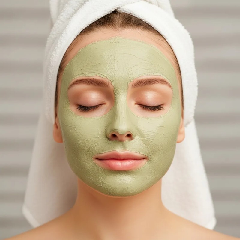 🔥 Kit barro para mascarillas arcilla roja verde blanco negro