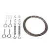 Strings Light Hanging Kit Stainless Steel PVC Coating Turnbuckle Wire