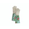 Leather Pro's Gauntlet Gardening Gloves, Medium