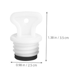 IWOWHERO 4pcs Leakproof Hot Water Bottle Lid for Bottle Warmers Insulated Safe Stopper