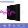 12 Pack Sound Proof Foam Panels Studio Acoustic Foam Panels,1"